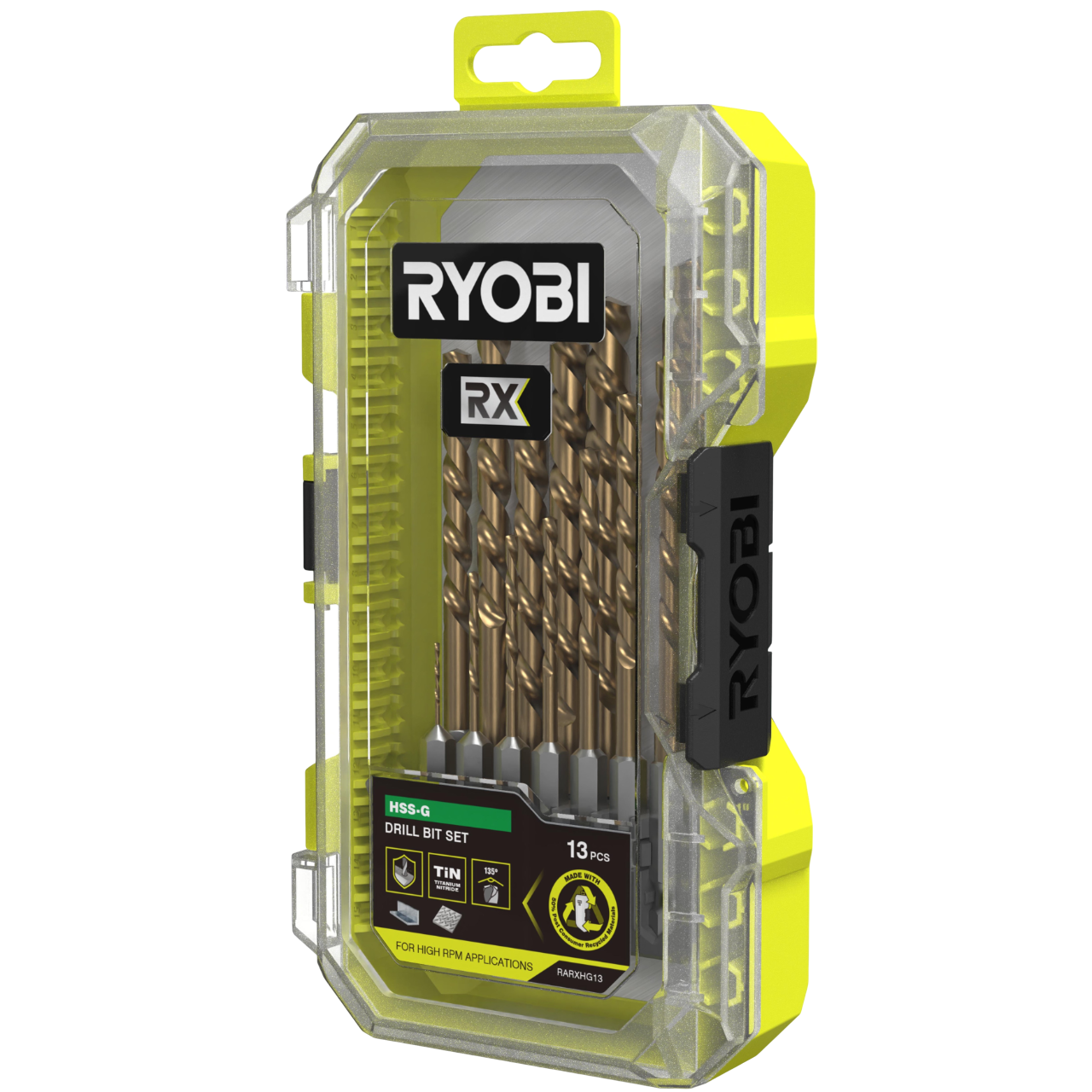 Ryobi RARXHG13 RX HSS-G Borsæt – 13 dele