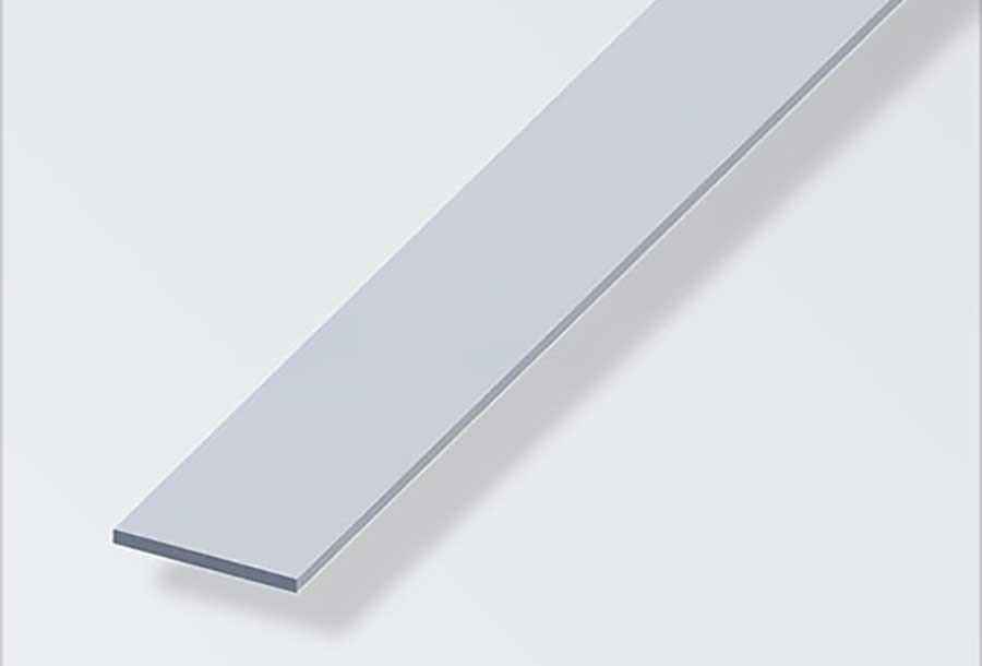Roliba Flad Profil 20x2 mm alueloxeret - 1 m
