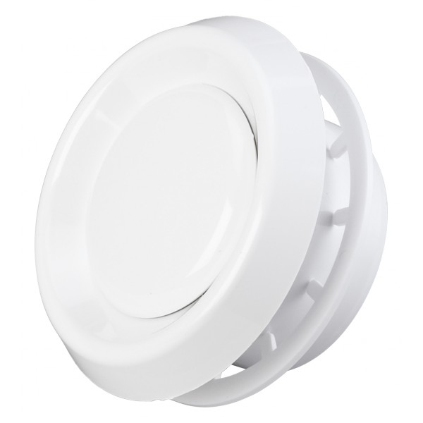 Ud og indblæsningsventil Ø 125 mm