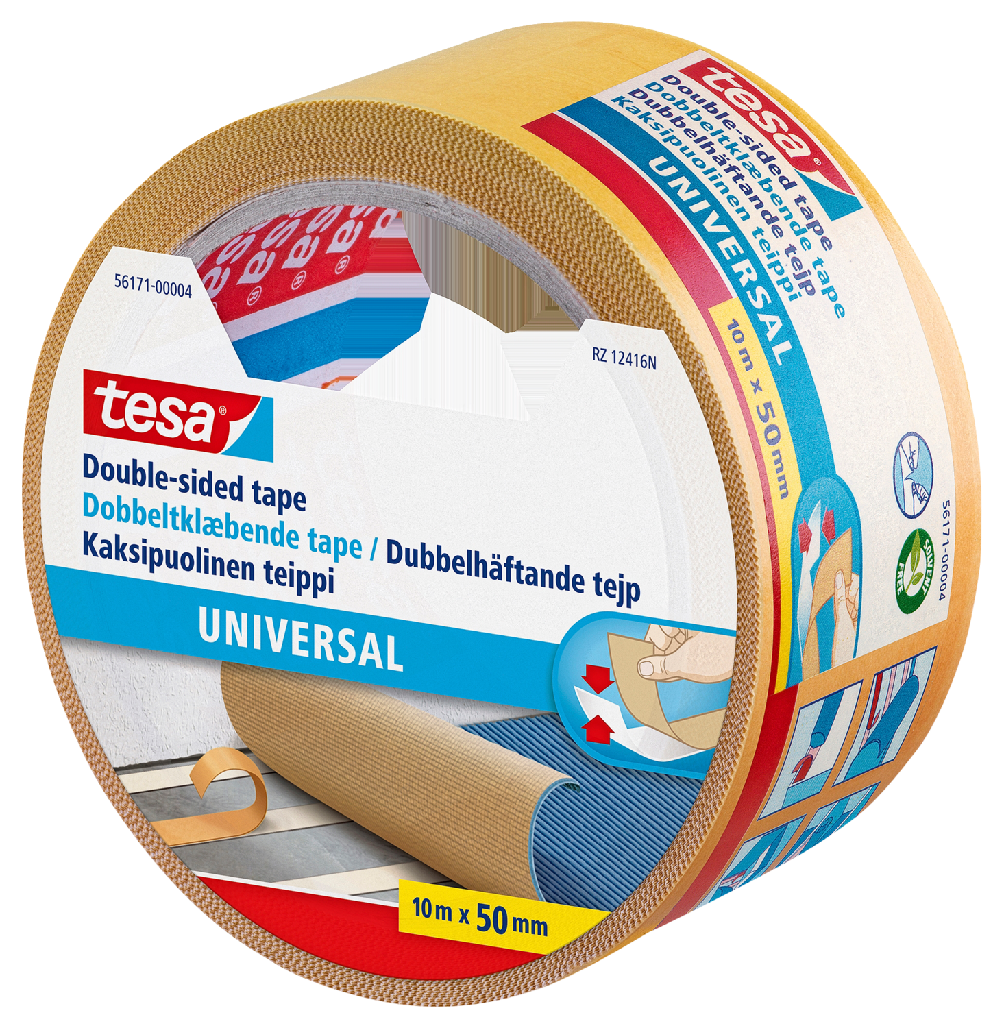 Tesa Tæppetape Standard 10Mx50Mm