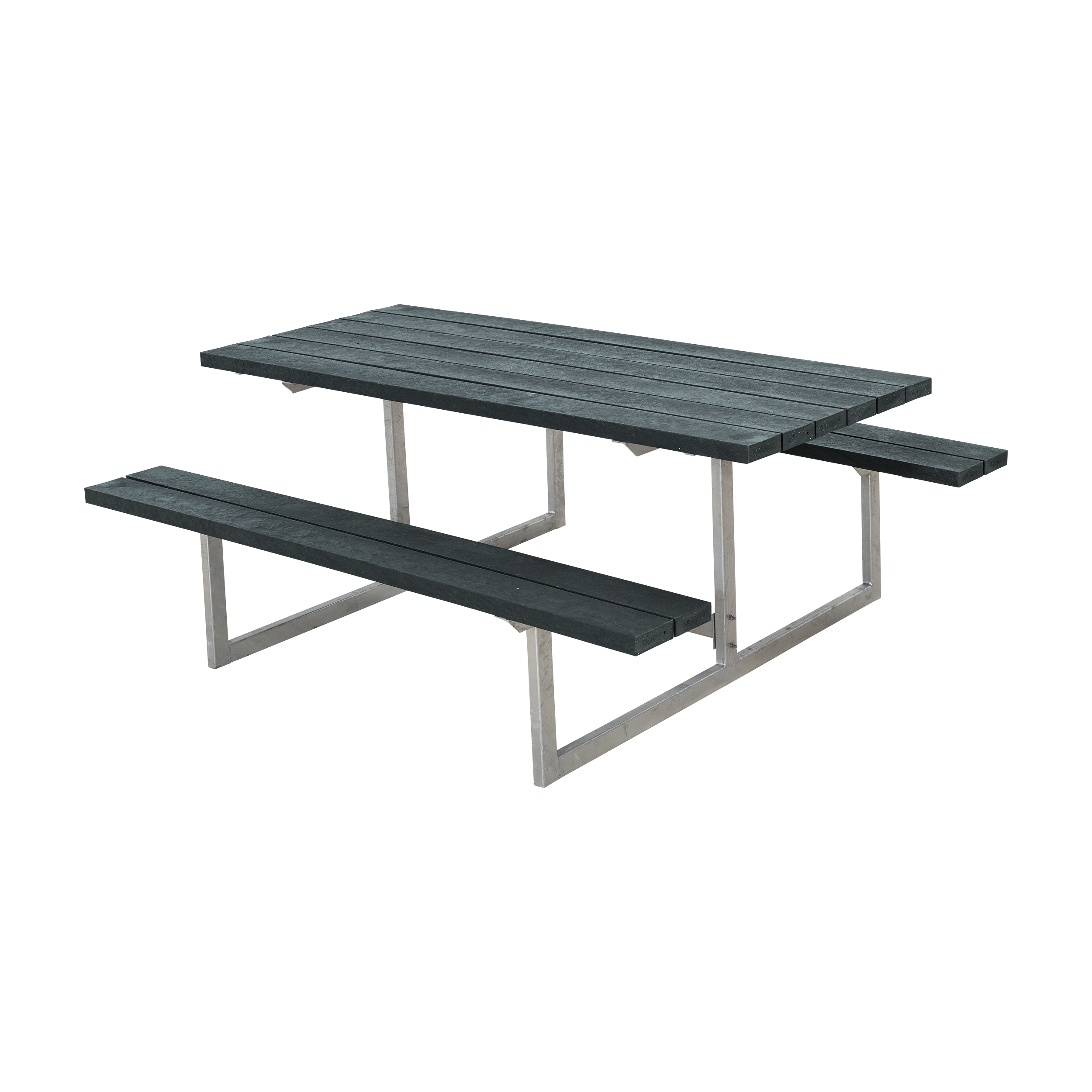Plus Basic Bord/Bænkesæt 177 cm - Grå ReTex