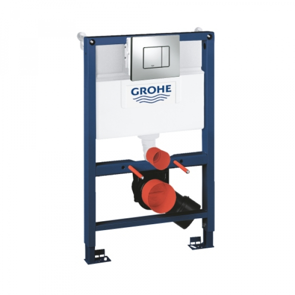 Grohe Rapid indbygningscisterne med trykknap