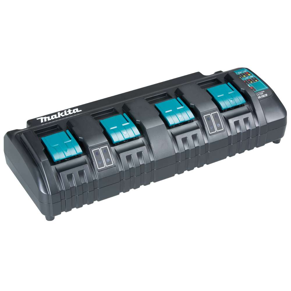 Makita DC18SF LXT Oplader til 4 stk. batterier