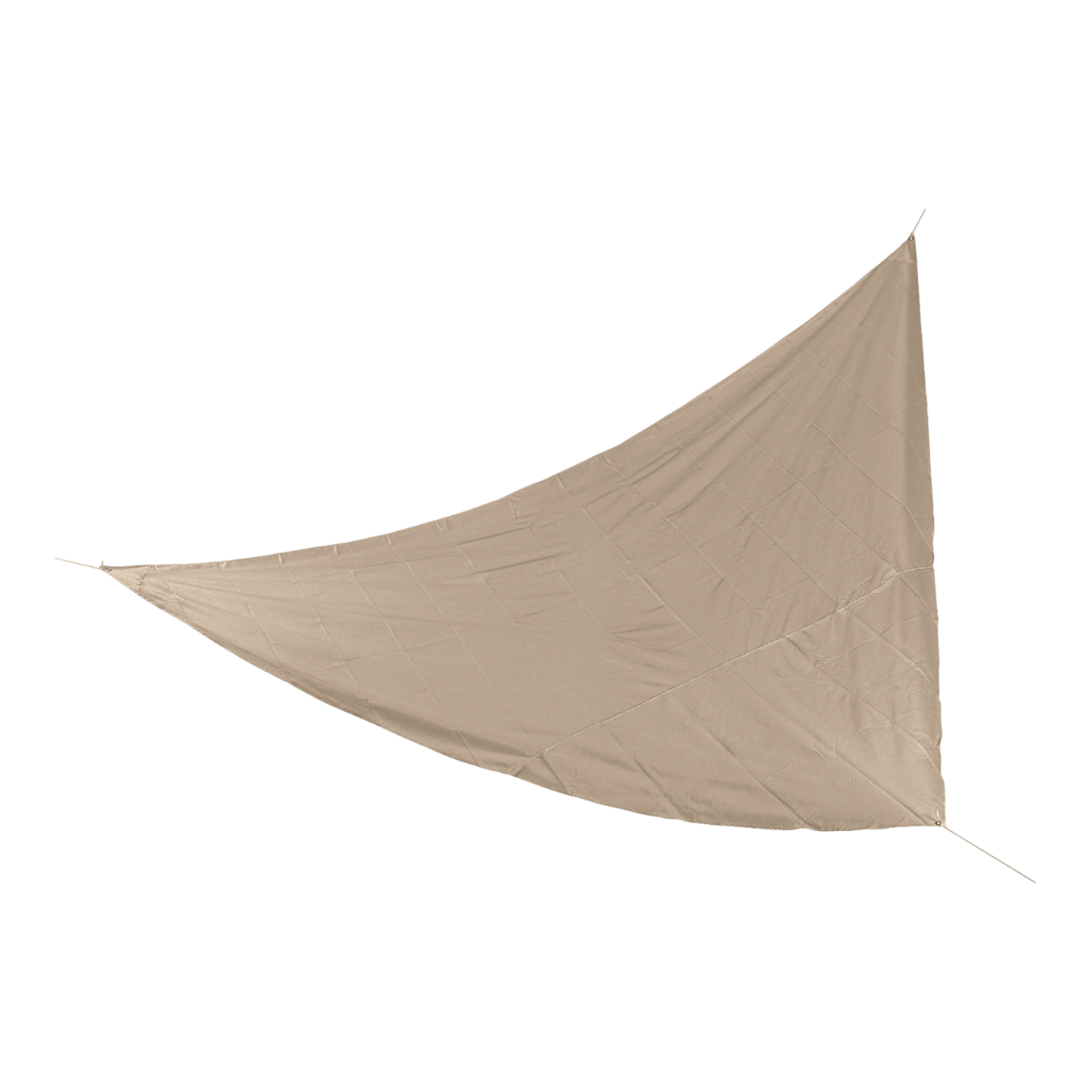Solimboni Sarila Solsejl 3,6x3,6x3,6 m i sandgrå