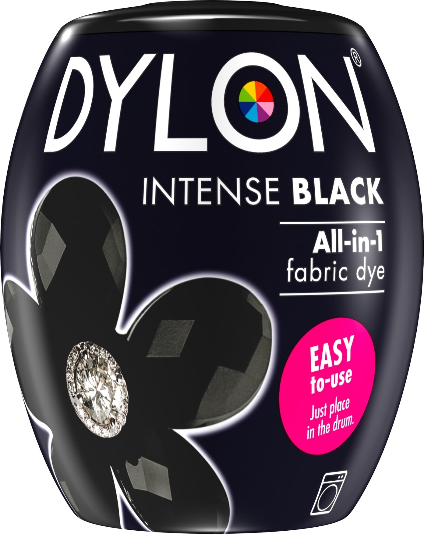 Dylon Maskinfarve 12 Intense black 350 gram