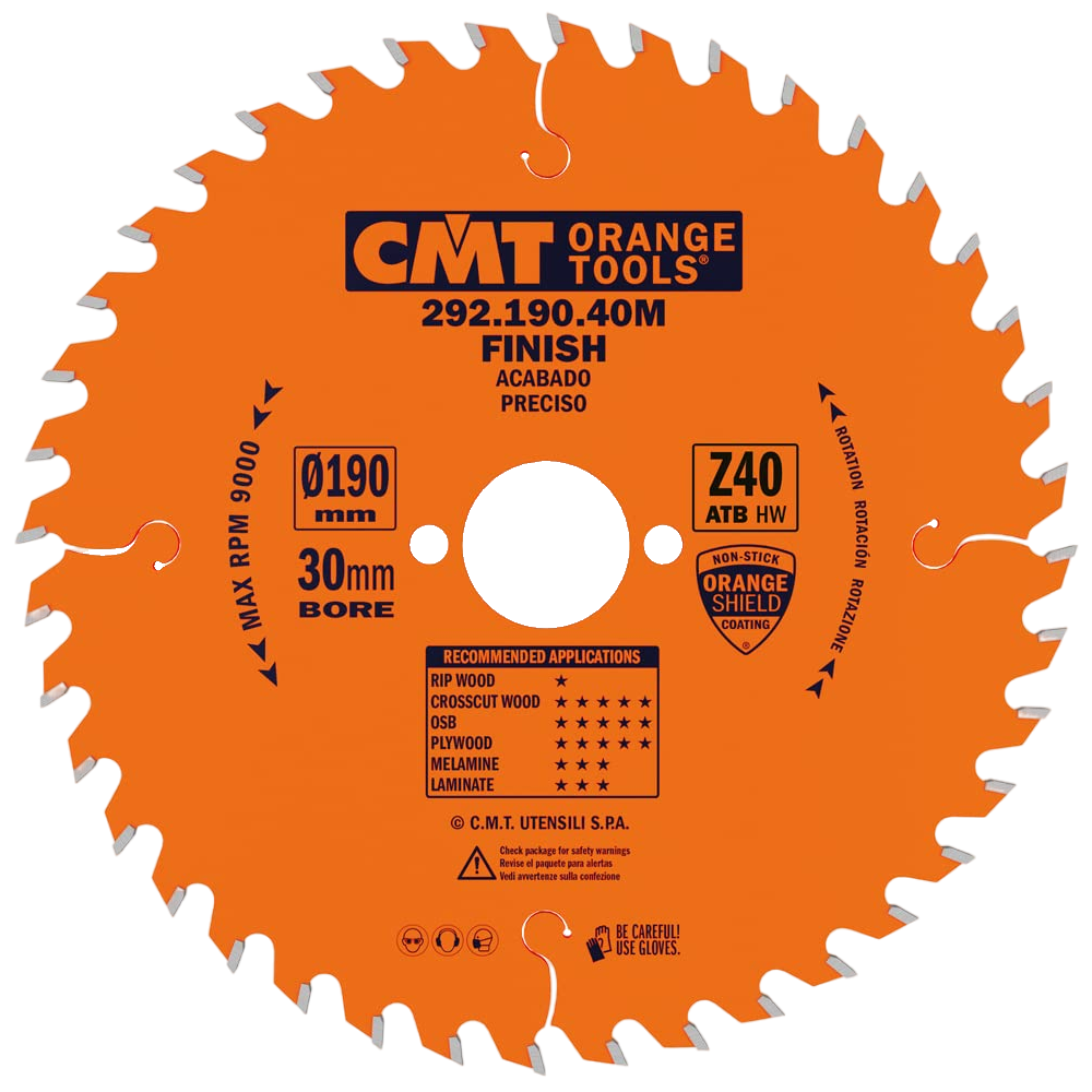 CMT Savklinge 190x2,6x30 mm – 40T