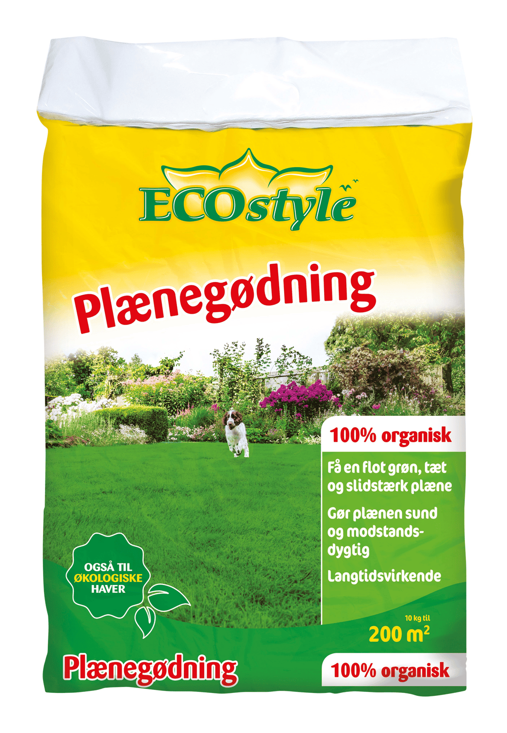 ECOstyle Organisk plænegødning – 10 kg