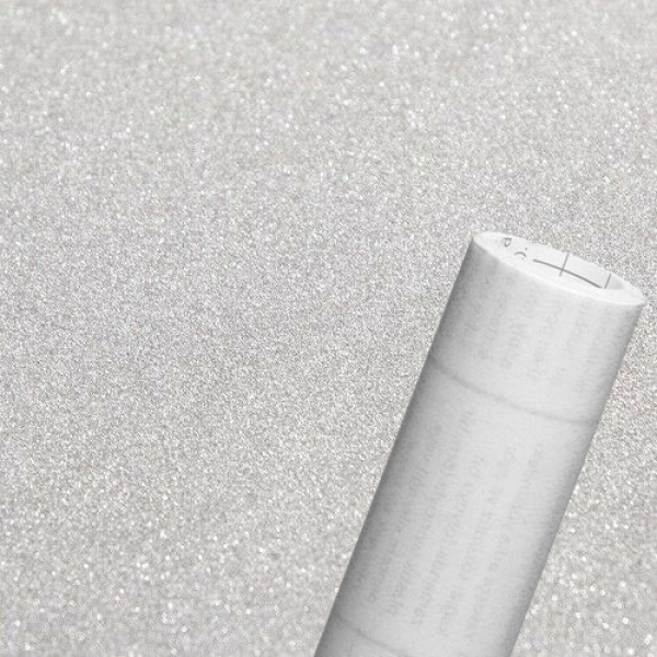 d-c-fix Glitter sølv klæbefoilie 0,67x2 meter