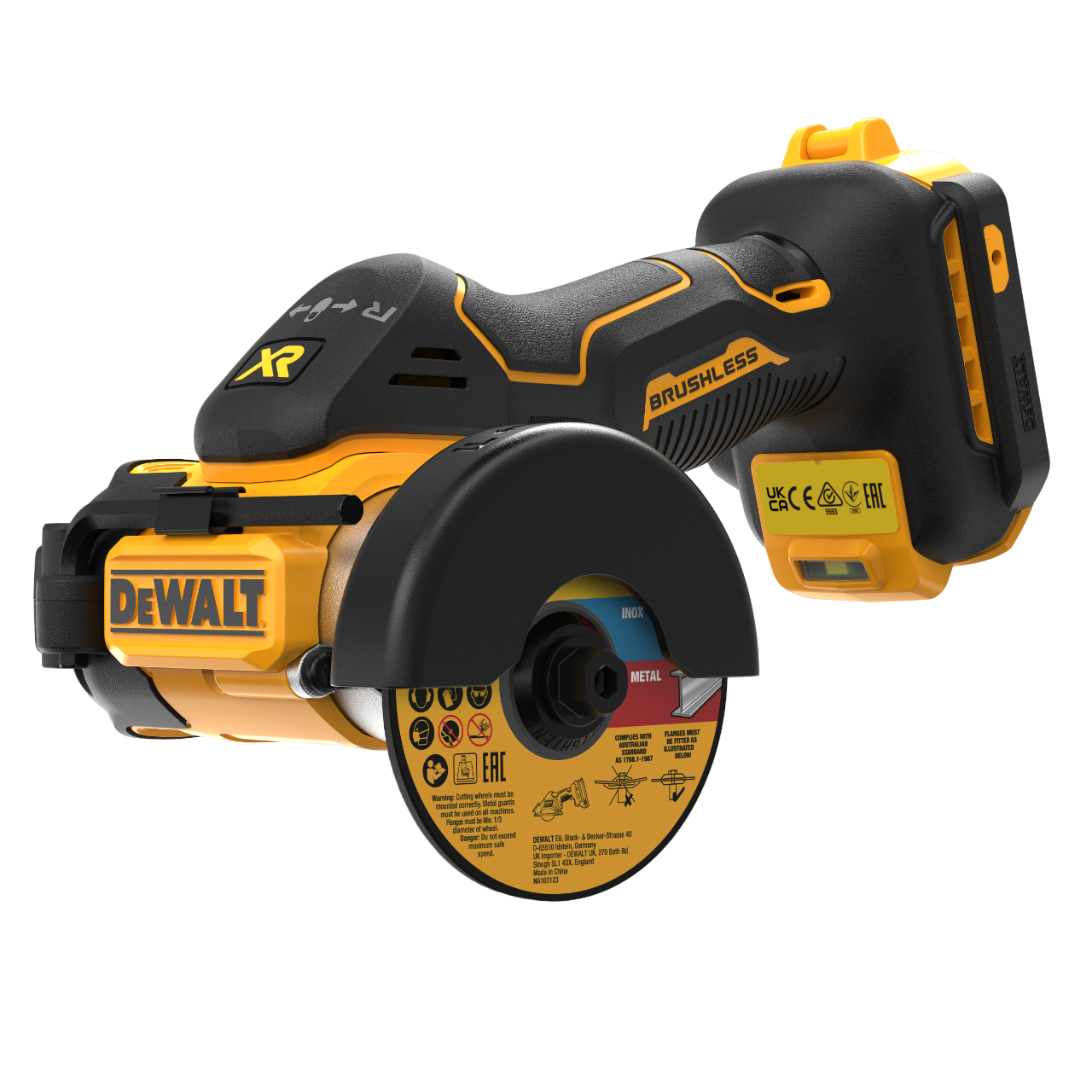 DeWALT DCS438N-XJ 18V XR Vinkelsliber – Solo