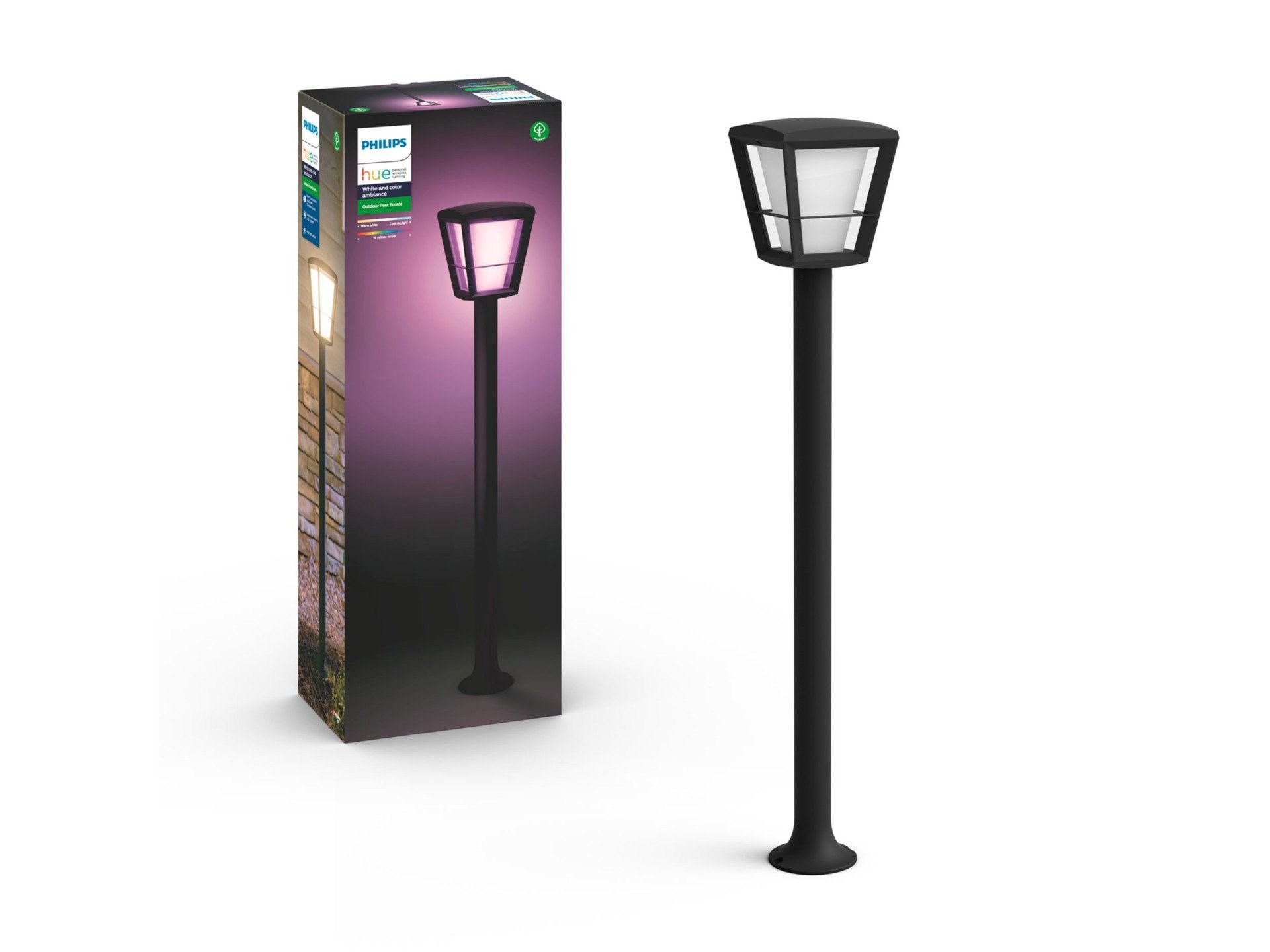Philips Hue Econic WCA Udendørs bedlampe høj