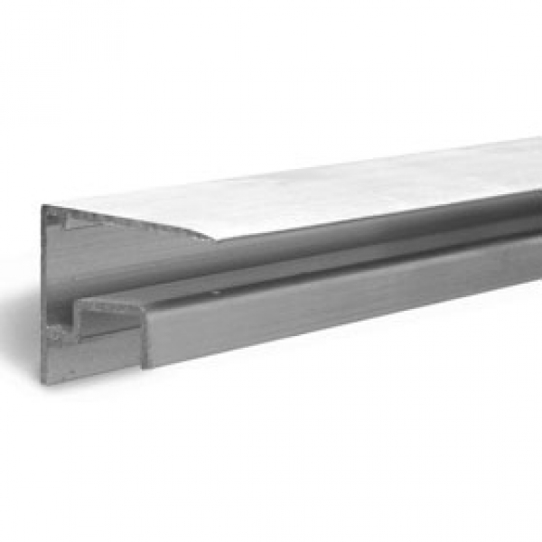 Plastmo TwinLite endeprofil mod tagrende - 305 cm