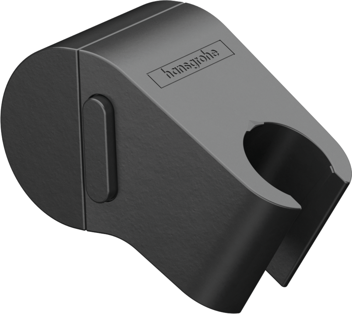 Hansgrohe WallStoris Push håndbruserholder i mat sort