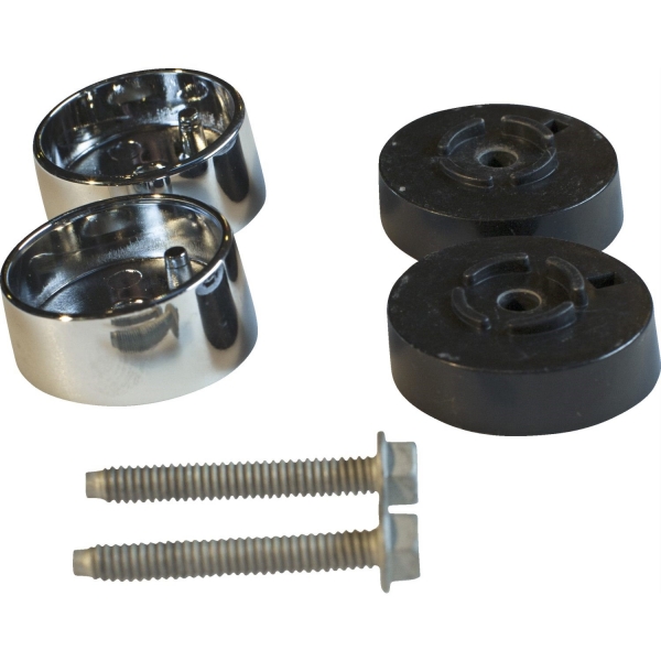 Weber Skruepose med kromringe + spacer til Genesis & Summit - 65908