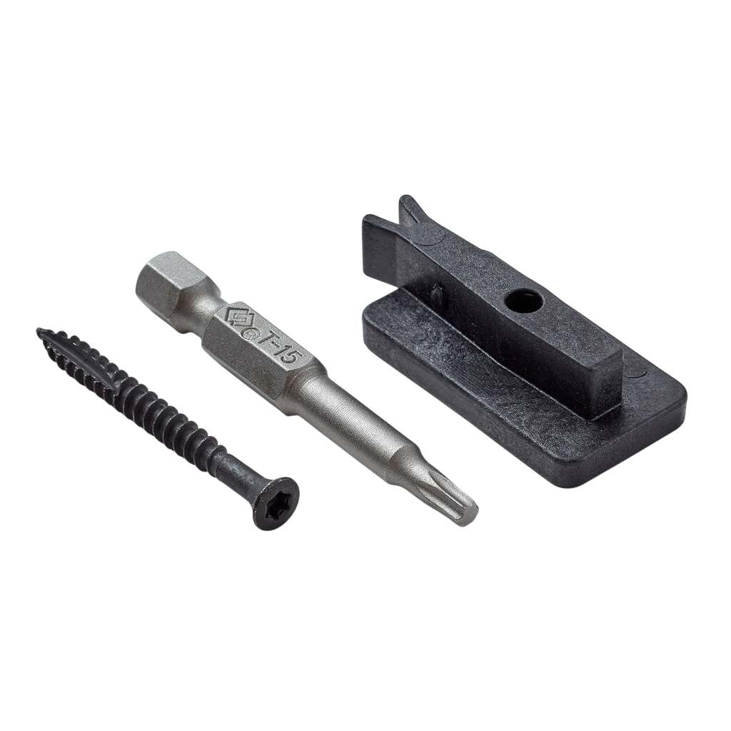 Wimex Nordic T-clips og skrue til bort - 100 stk.