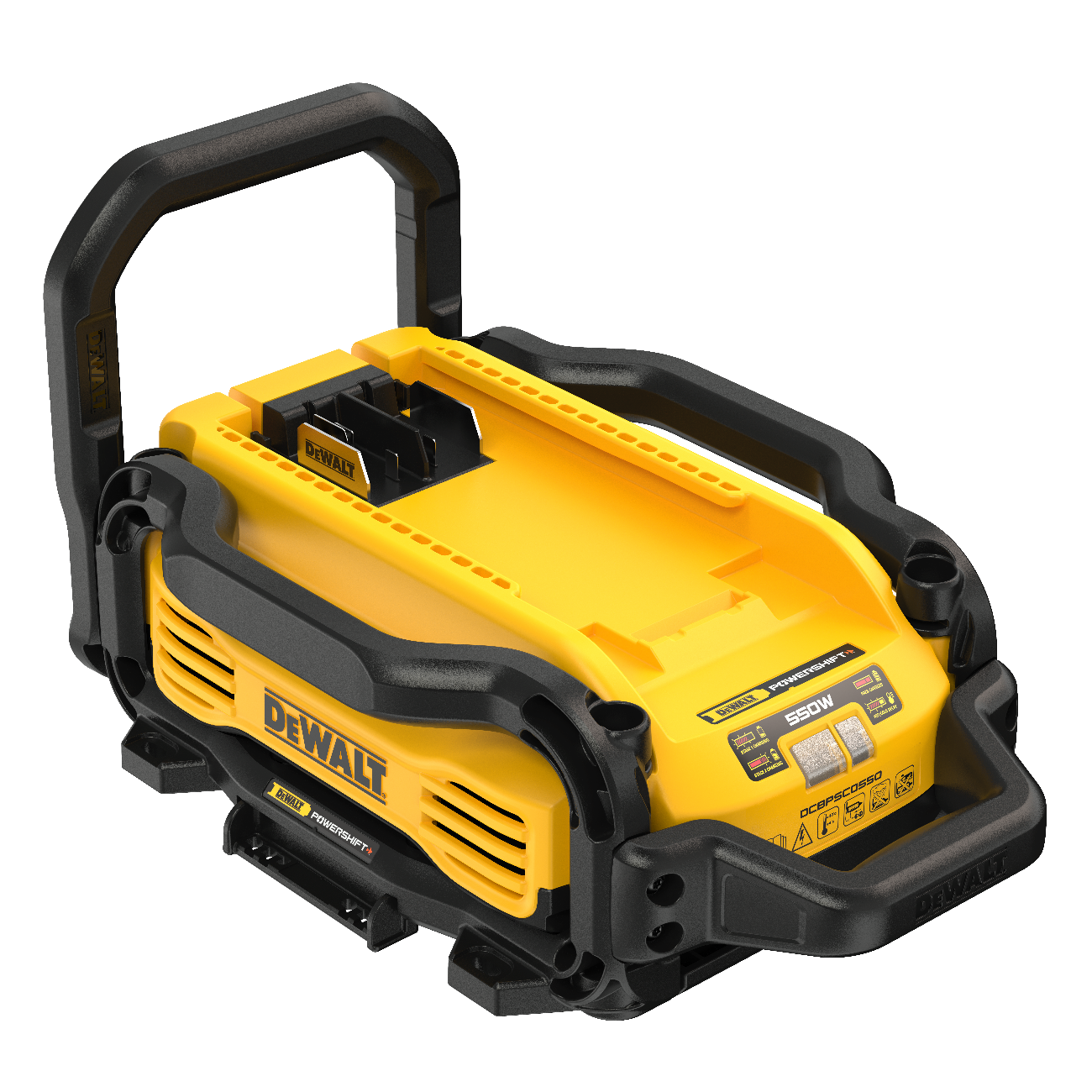 Dewalt DCBPSC0550-QW 550W Oplader til Powershift batterier