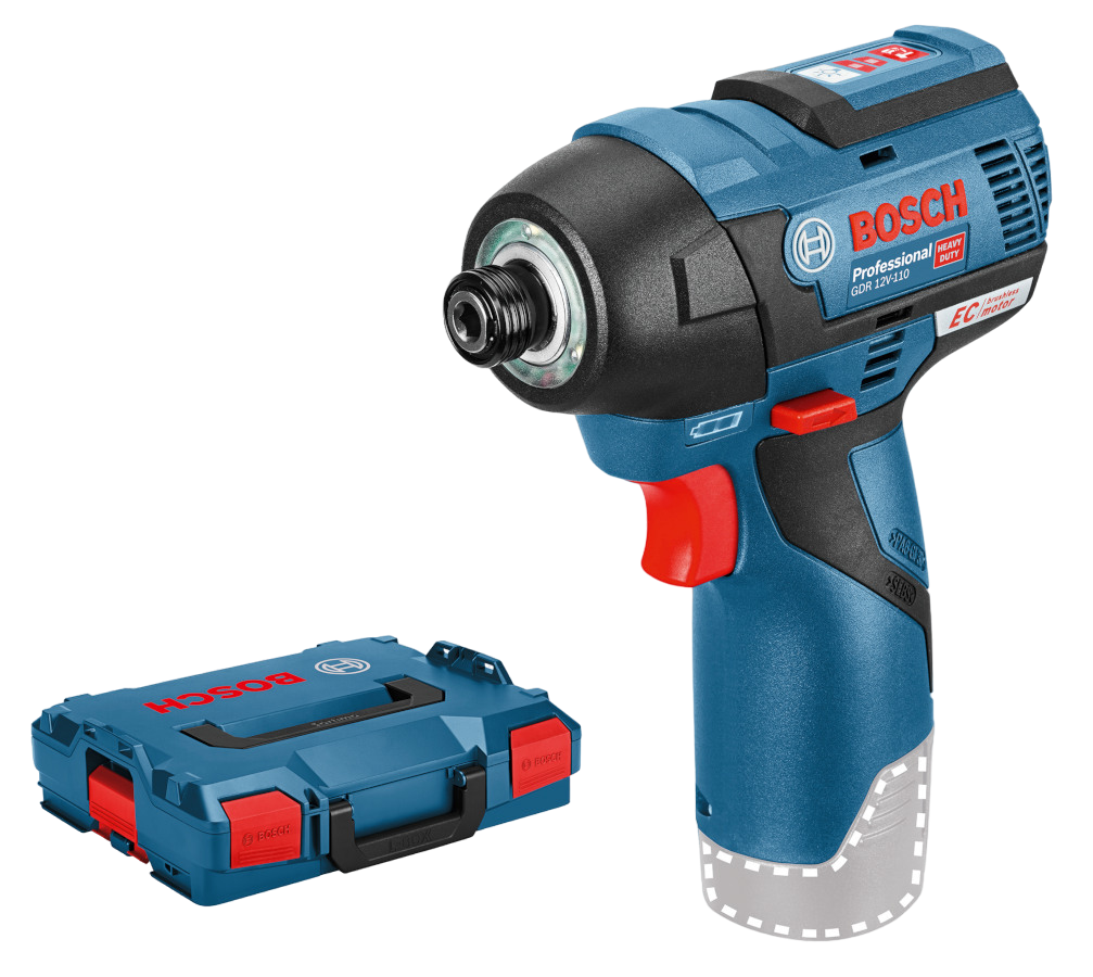 Bosch Professional GDR 12V-110 Slagskruetrækker – Solo L-BOXX