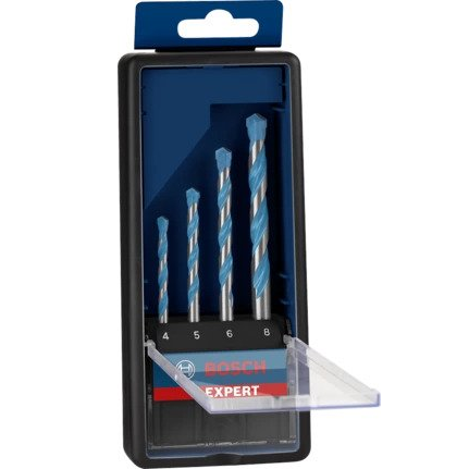 Bosch CYL Multiconstruction borsæt 4-8 mm - 4 dele